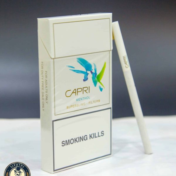 THUỐC LÁ CAPRI MENTHOL (Bạc Hà)