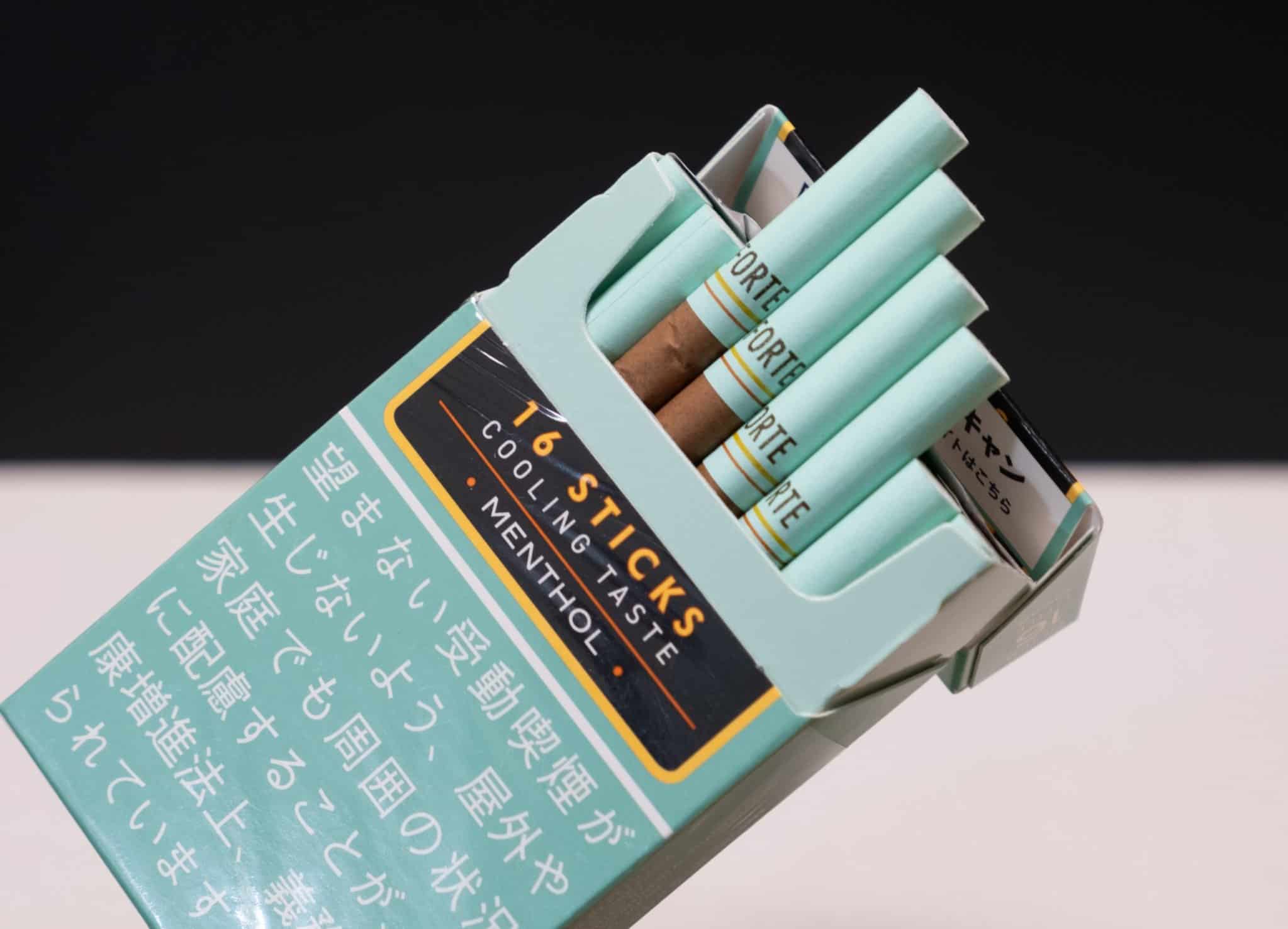 thuốc lá vị bạc hà forte