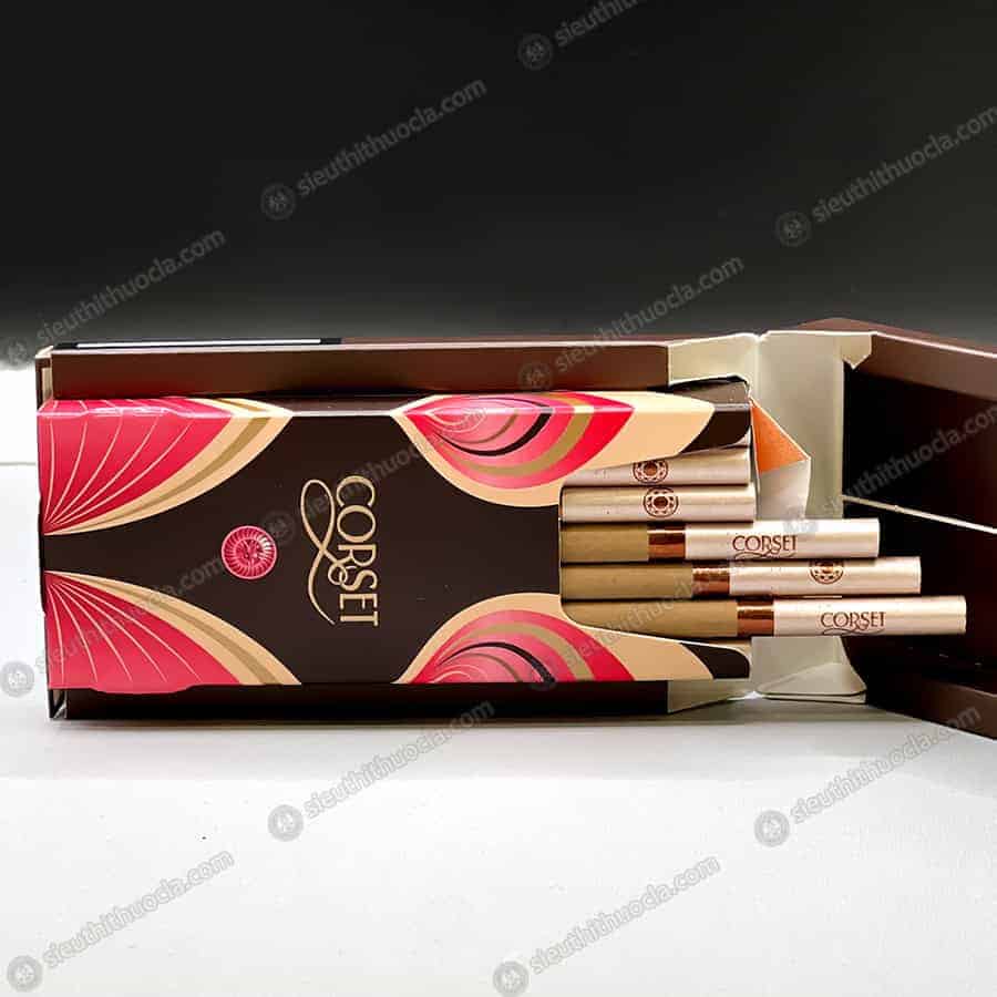 Bao bì thuốc lá Corset Red Velvet vị dâu